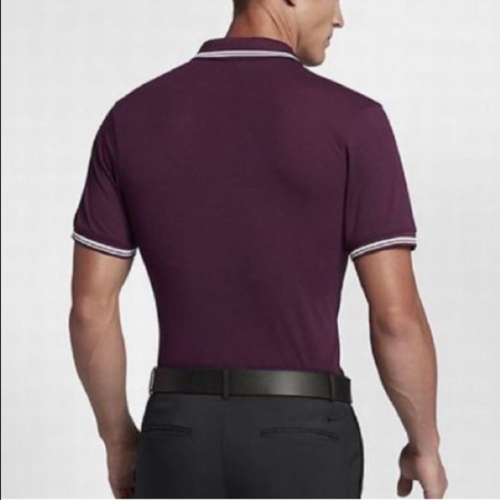 NWT Nike Dry Tipped Modern Fit Golf Polo Shirt XL - Picture 2 of 5
